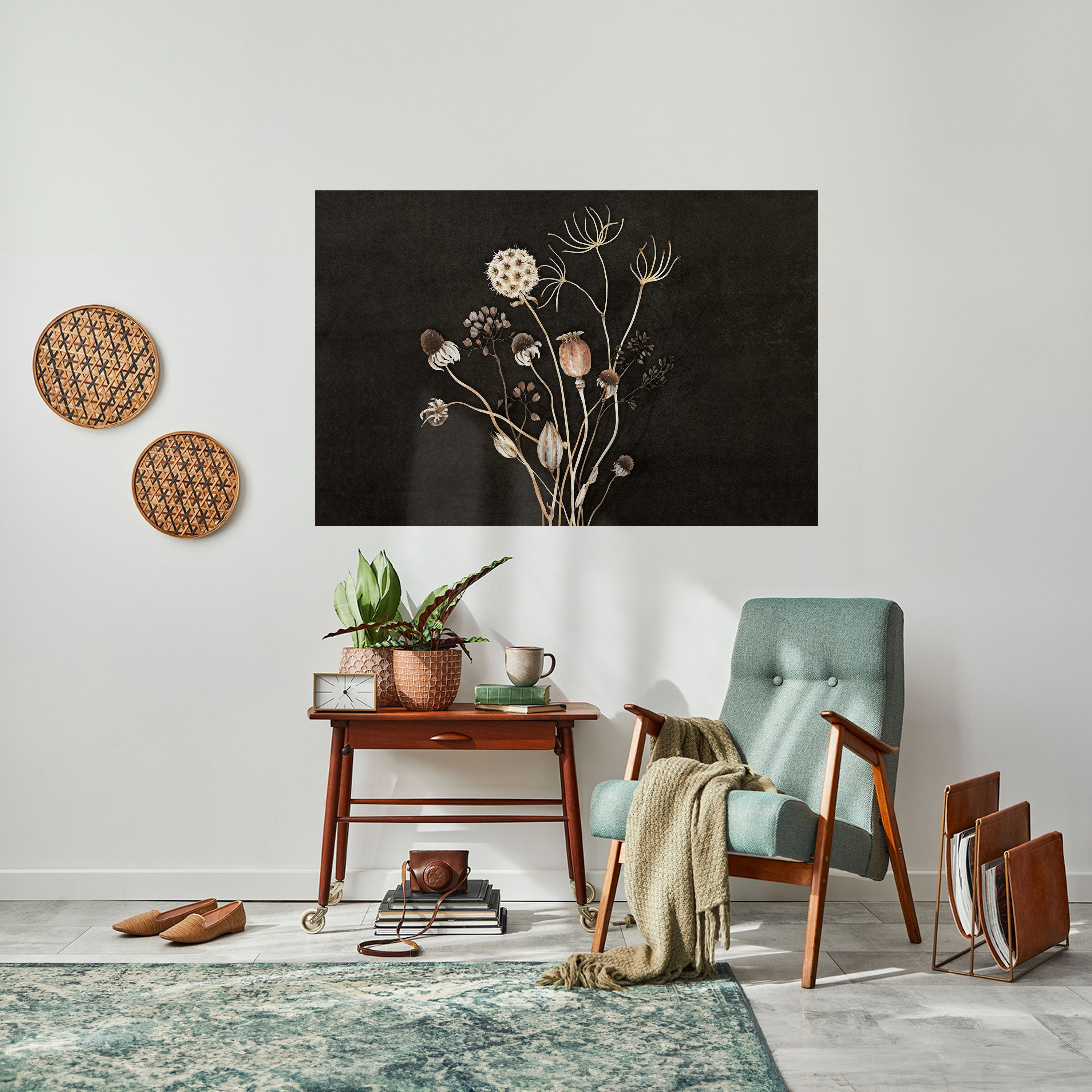 MEADOW SHADES Horizontales Poster zum Abziehen und Aufkleben