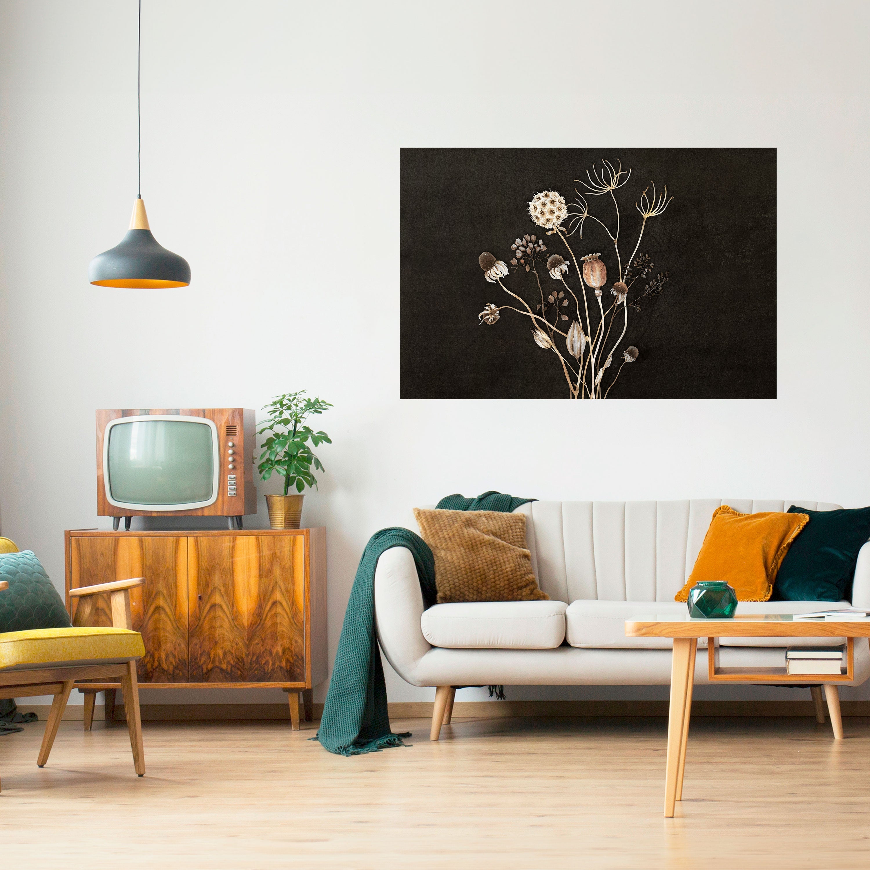 MEADOW SHADES Horizontales Poster zum Abziehen und Aufkleben