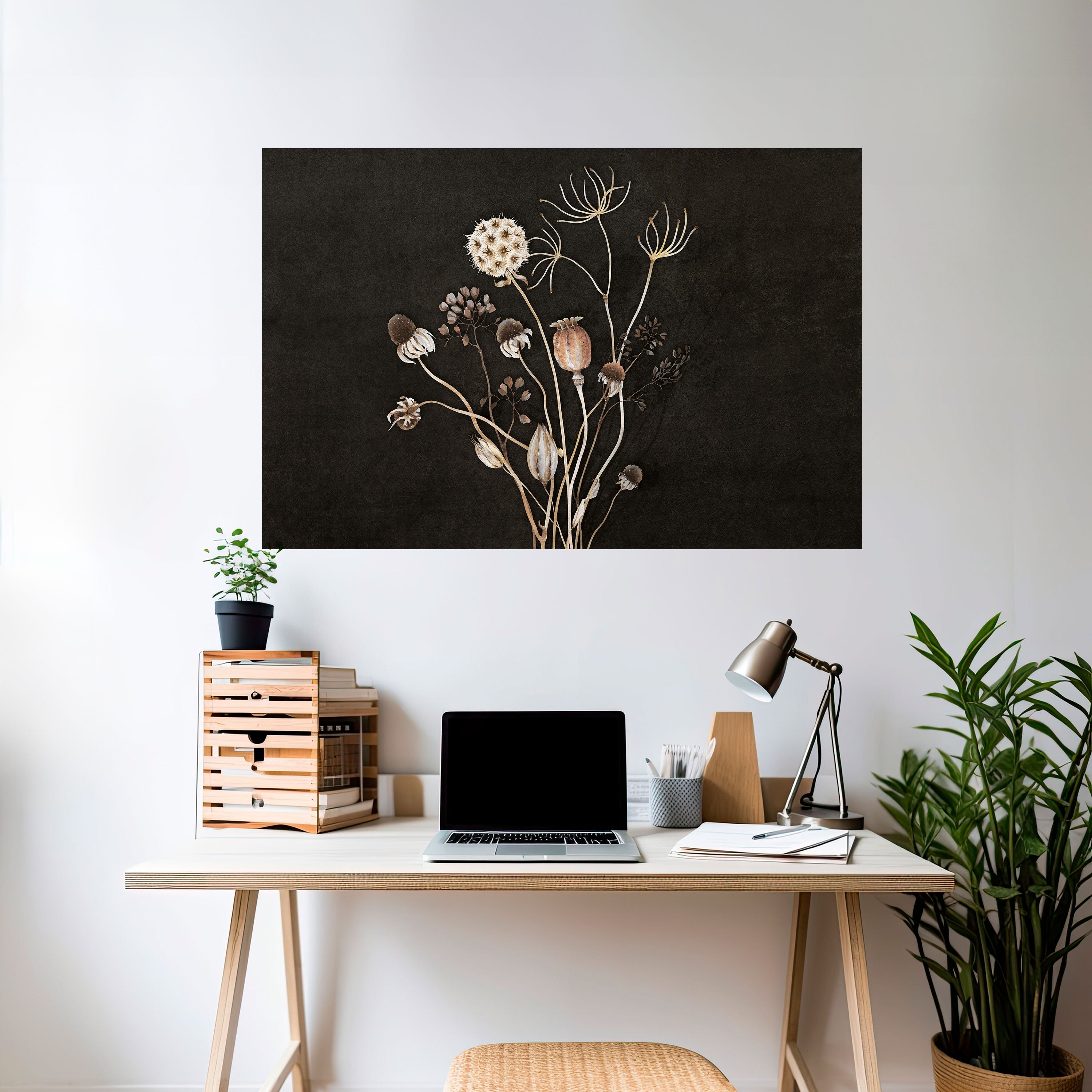 MEADOW SHADES Horizontales Poster zum Abziehen und Aufkleben