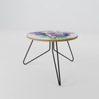 COLORFUL THISTLE DANCE Couchtisch Ø 60 cm