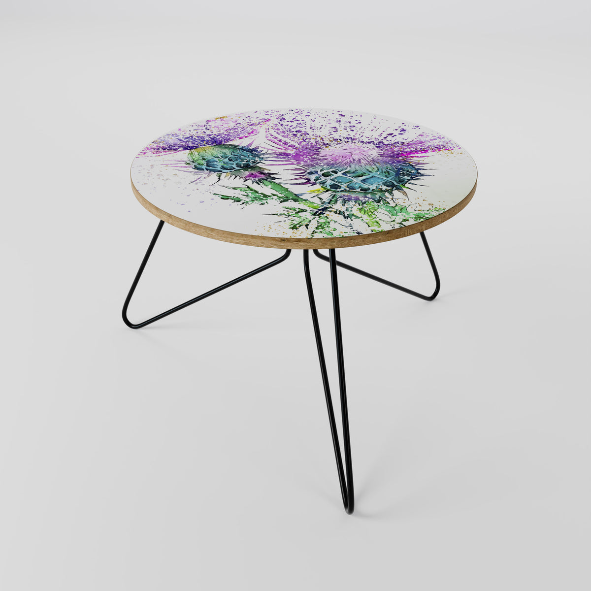 COLORFUL THISTLE DANCE Couchtisch
