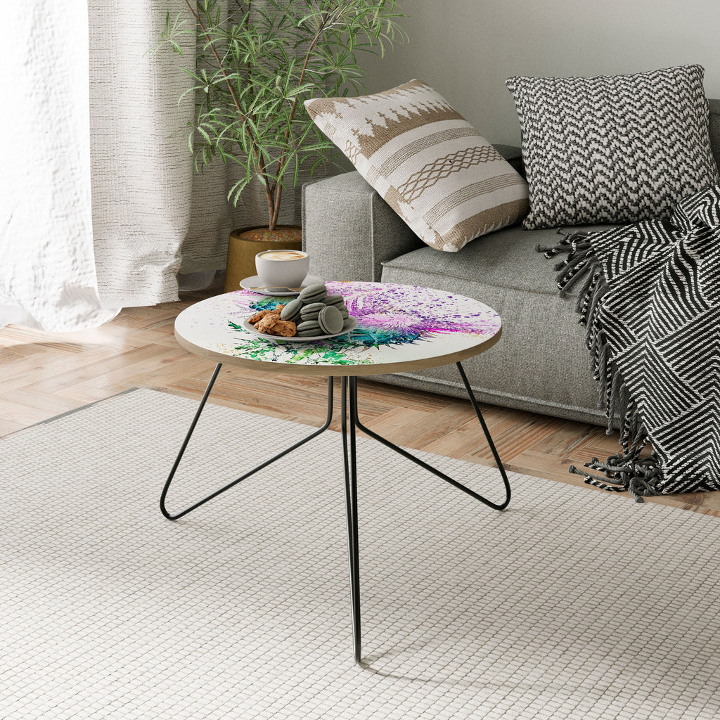 BUNTER DISTELTANZ Couchtisch 60