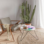 COLORFUL THISTLE DANCE Couchtisch Ø 60 cm