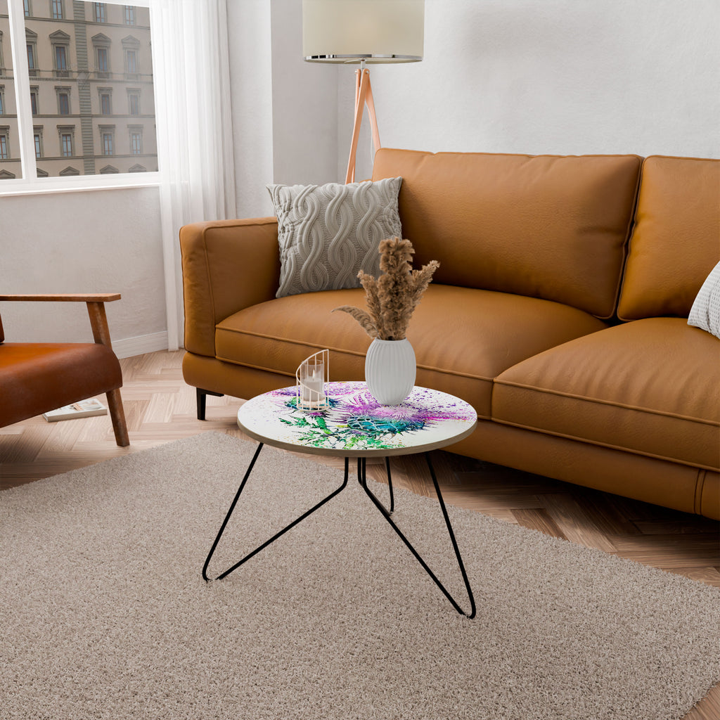 COLORFUL THISTLE DANCE Couchtisch