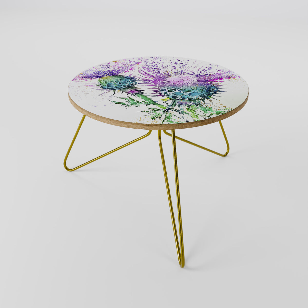COLORFUL THISTLE DANCE Couchtisch