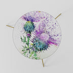 COLORFUL THISTLE DANCE Couchtisch Ø 60 cm