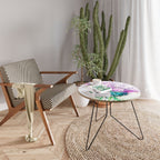 COLORFUL THISTLE DANCE Couchtisch Ø 69 cm