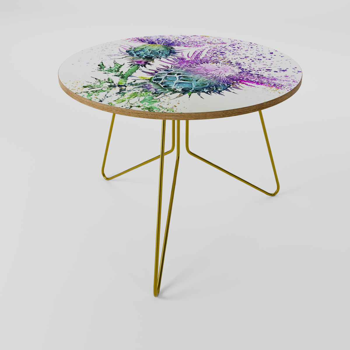 COLORFUL THISTLE DANCE Couchtisch