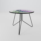 COLORFUL THISTLE DANCE Couchtisch Ø 69 cm