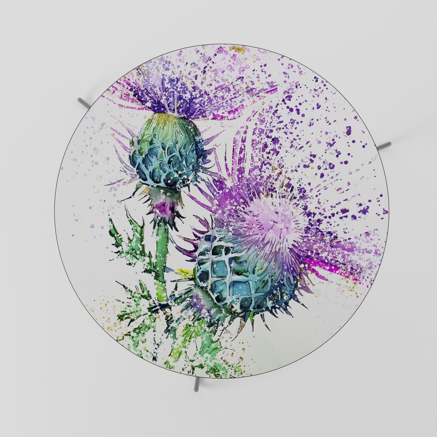 COLORFUL THISTLE DANCE Couchtisch