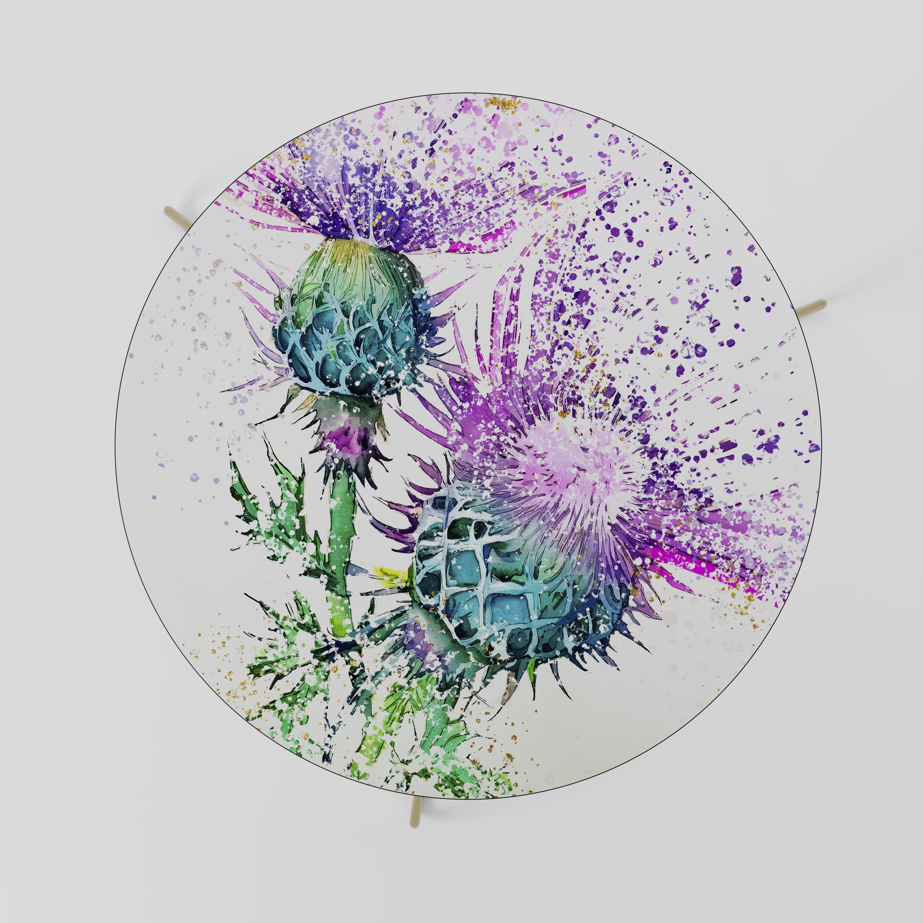 COLORFUL THISTLE DANCE Coffee Table 69