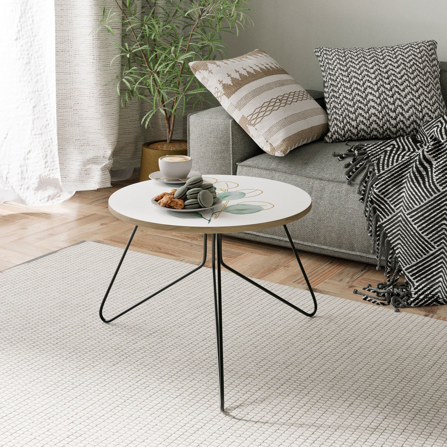 SILHOUETTES IN SOFT WATERS Couchtisch