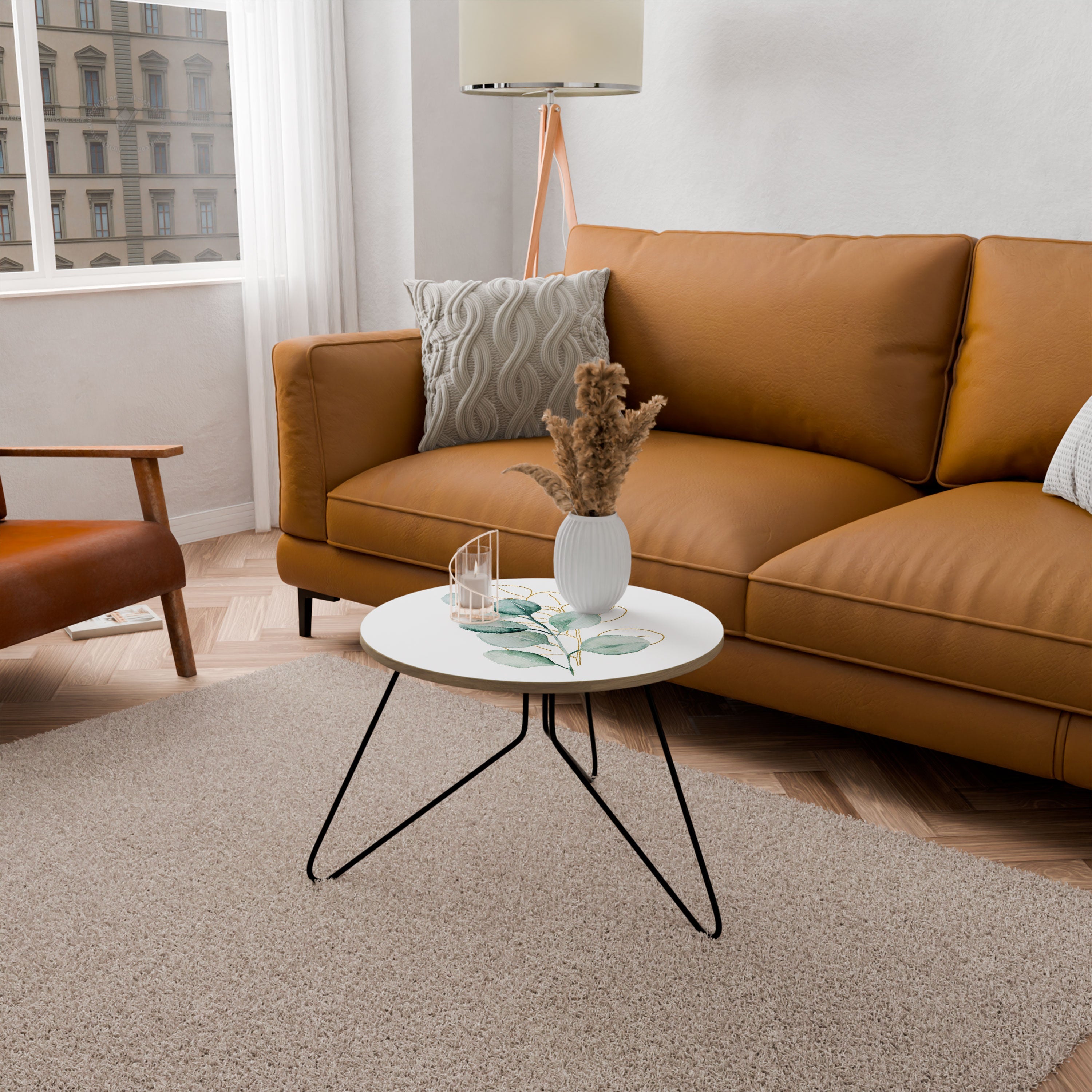SILHOUETTES IN SOFT WATERS Couchtisch 60