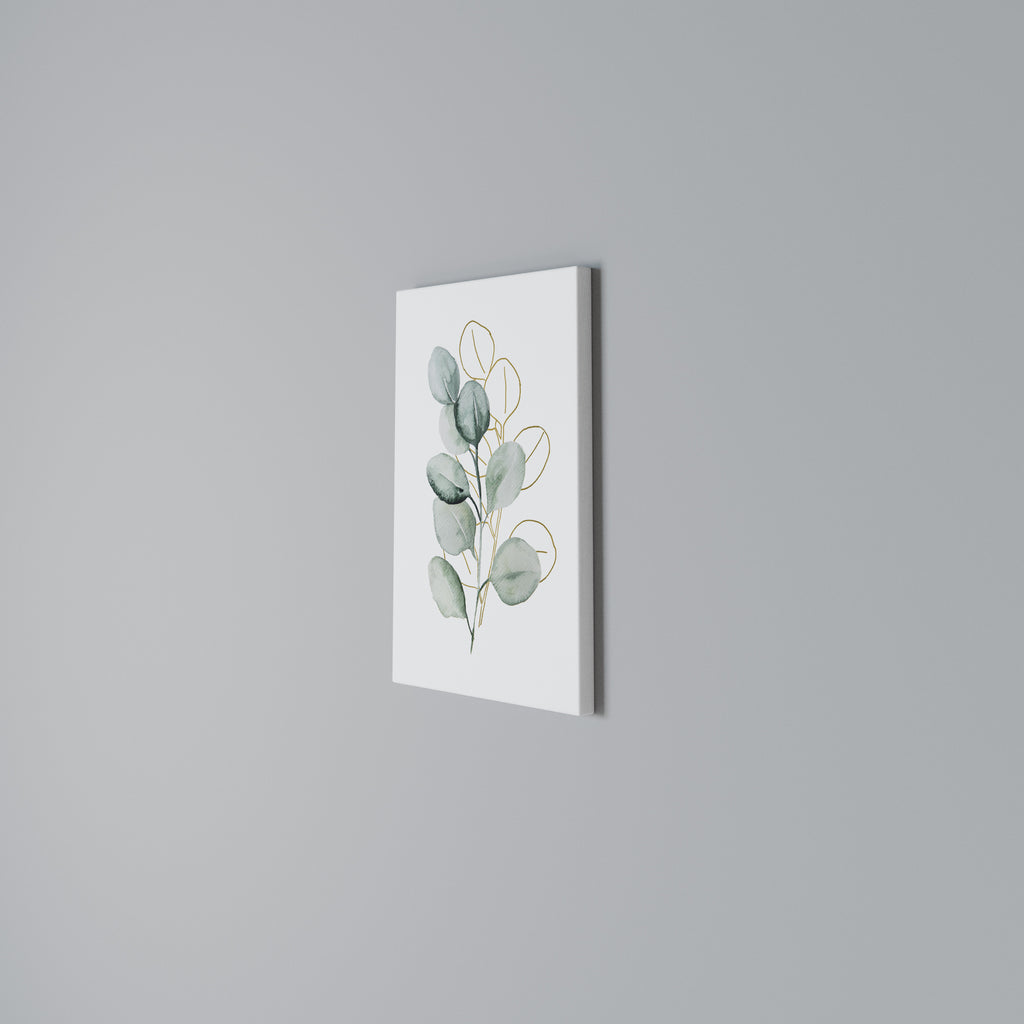 SILHOUETTES IN SOFT WATERS Vertical Canvas Print