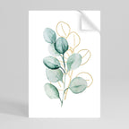 SILHOUETTES IN SOFT WATERS Selbstklebendes Poster - Hochformat