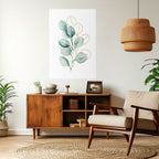 SILHOUETTES IN SOFT WATERS Selbstklebendes Poster - Hochformat