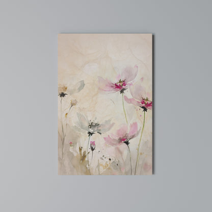 PAINTED LIGHTNESS Vertical Canvas Print