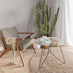 WHISPERS OF WILDFLOWERS Couchtisch Ø 69 cm