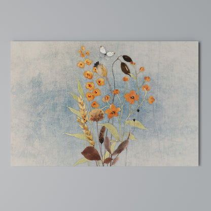WHISPERS OF WILDFLOWERS Horizontal Canvas Print