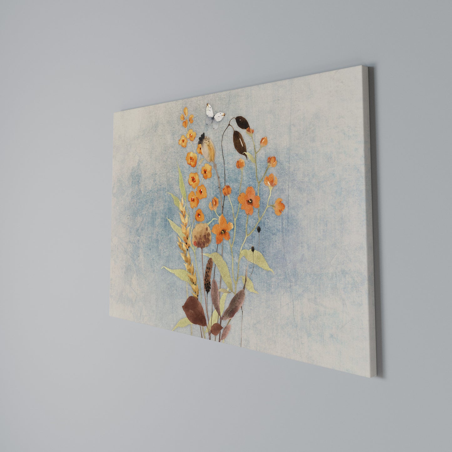 WHISPERS OF WILDFLOWERS Horizontal Canvas Print