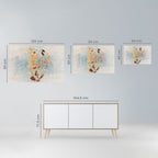 WHISPERS OF WILDFLOWERS Peel and Stick Horizontal Poster