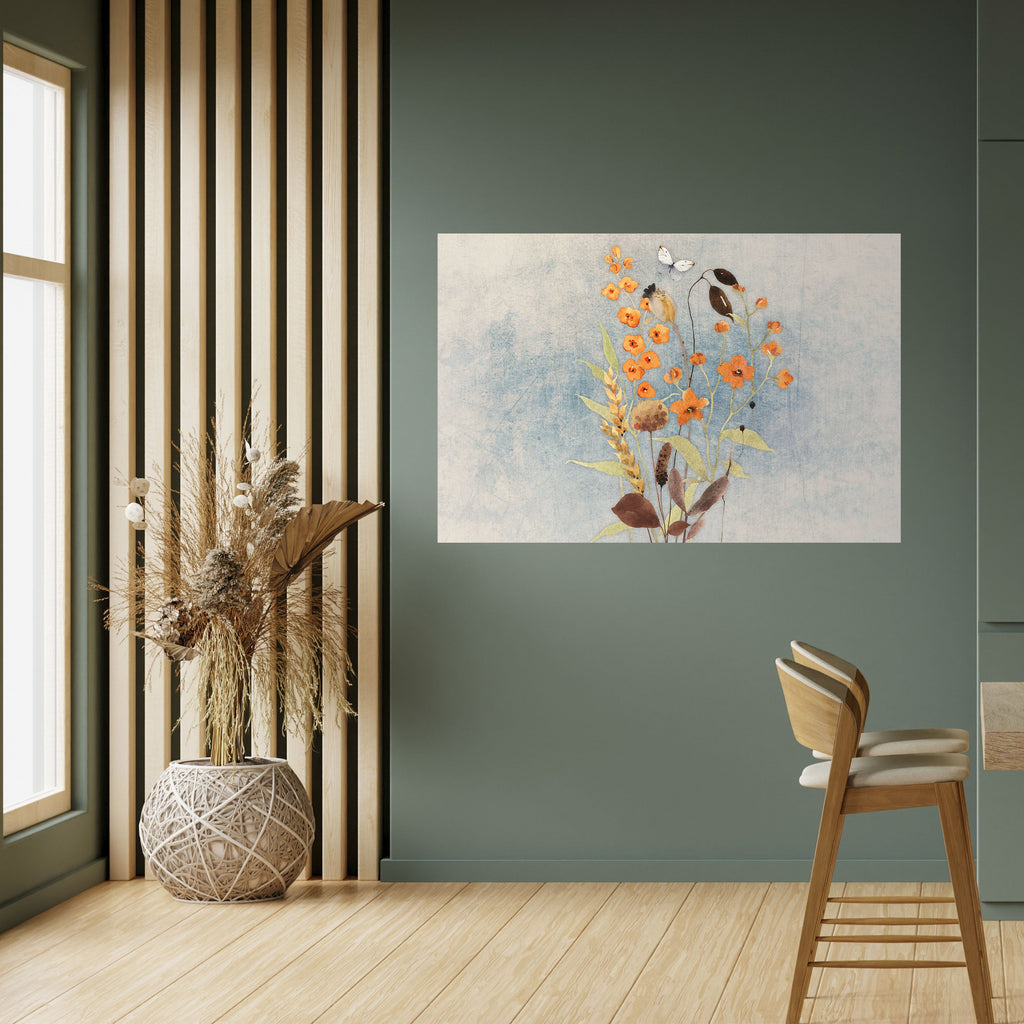 WHISPERS OF WILDFLOWERS Horizontales Poster zum Abziehen und Aufkleben