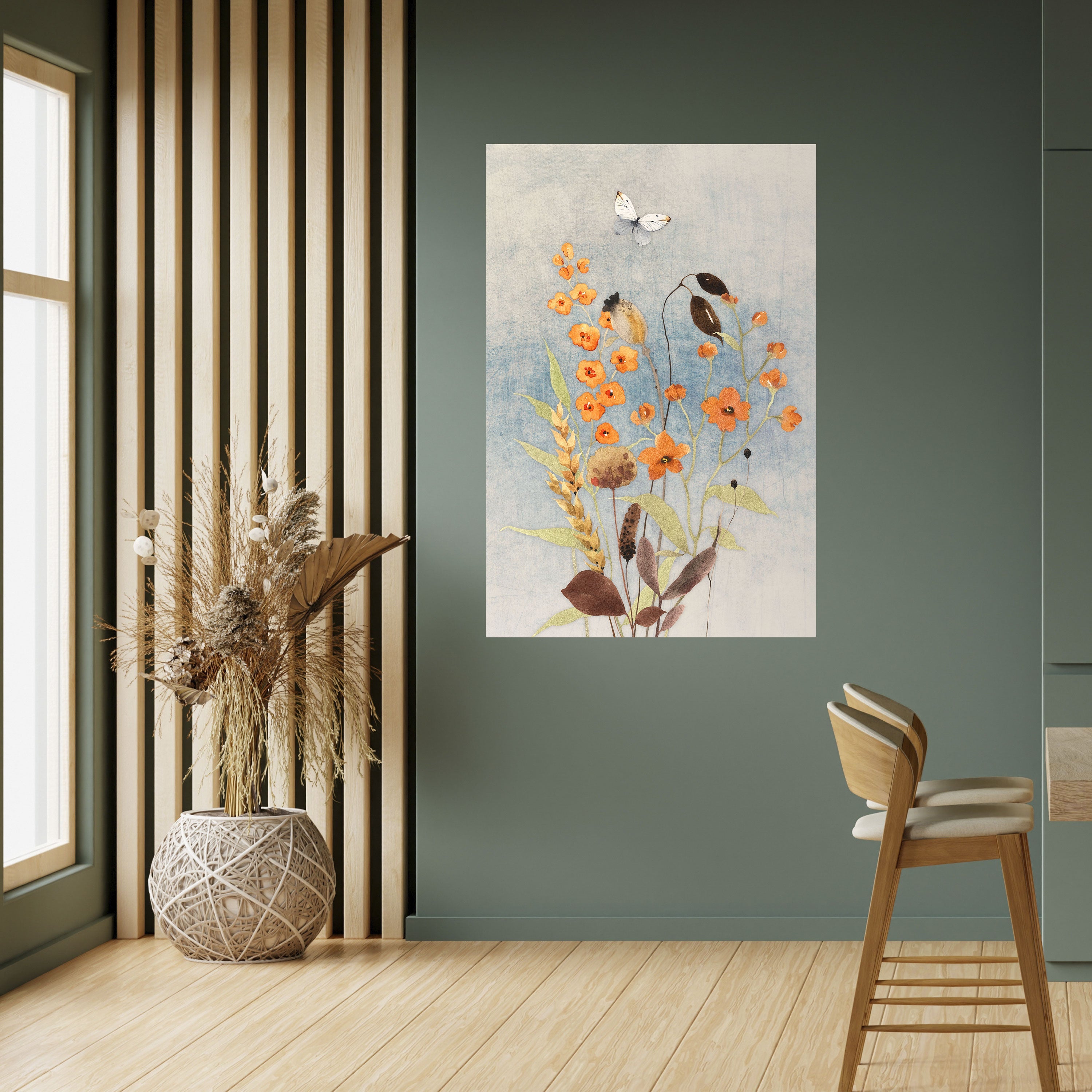 WHISPERS OF WILDFLOWERS Vertikales Poster zum Abziehen und Aufkleben