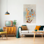 WHISPERS OF WILDFLOWERS Selbstklebendes Poster - Hochformat