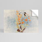 WHISPERS OF WILDFLOWERS Peel and Stick Horizontal Poster