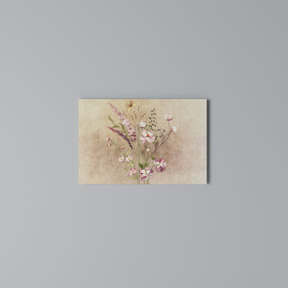FLOWERED REVERIE Horizontal Canvas Print