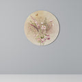 FLOWERED REVERIE Runde Wanddekoration Ø 69 cm