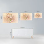 FLOWERED REVERIE Peel and Stick Horizontal Poster