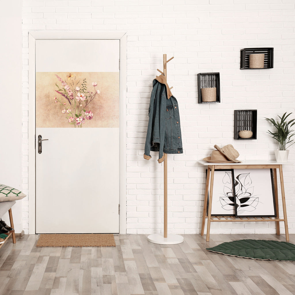 Horizontales Poster „FLOWERED REVERIE“ zum Abziehen und Aufkleben