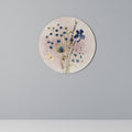 CORNFLOWER REVERIE Round Wall Art