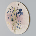 CORNFLOWER REVERIE Rundes Wandbild