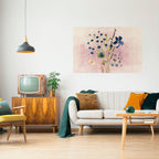 CORNFLOWER REVERIE Peel and Stick Horizontal Poster