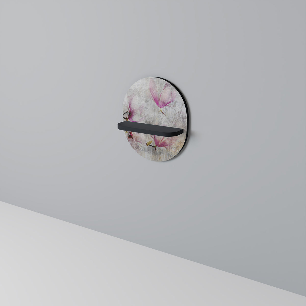 ASTONISHING MAGNOLIA Dekoratives Wandregal