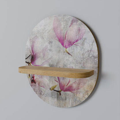 ASTONISHING MAGNOLIA Dekoratives Wandregal