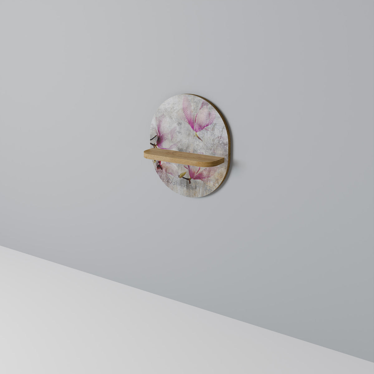 ASTONISHING MAGNOLIA Dekoratives Wandregal