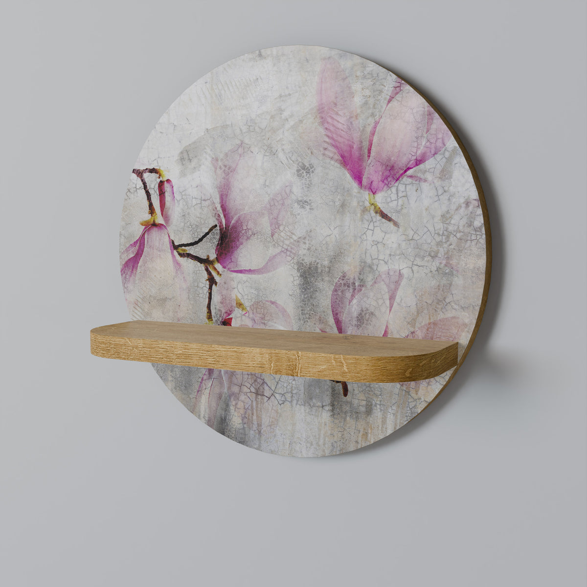 ASTONISHING MAGNOLIA Dekoratives Wandregal