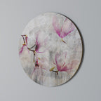 ASTONISHING MAGNOLIA Round Wall Art