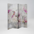ASTONISHING MAGNOLIA 4-Panel Room Divider