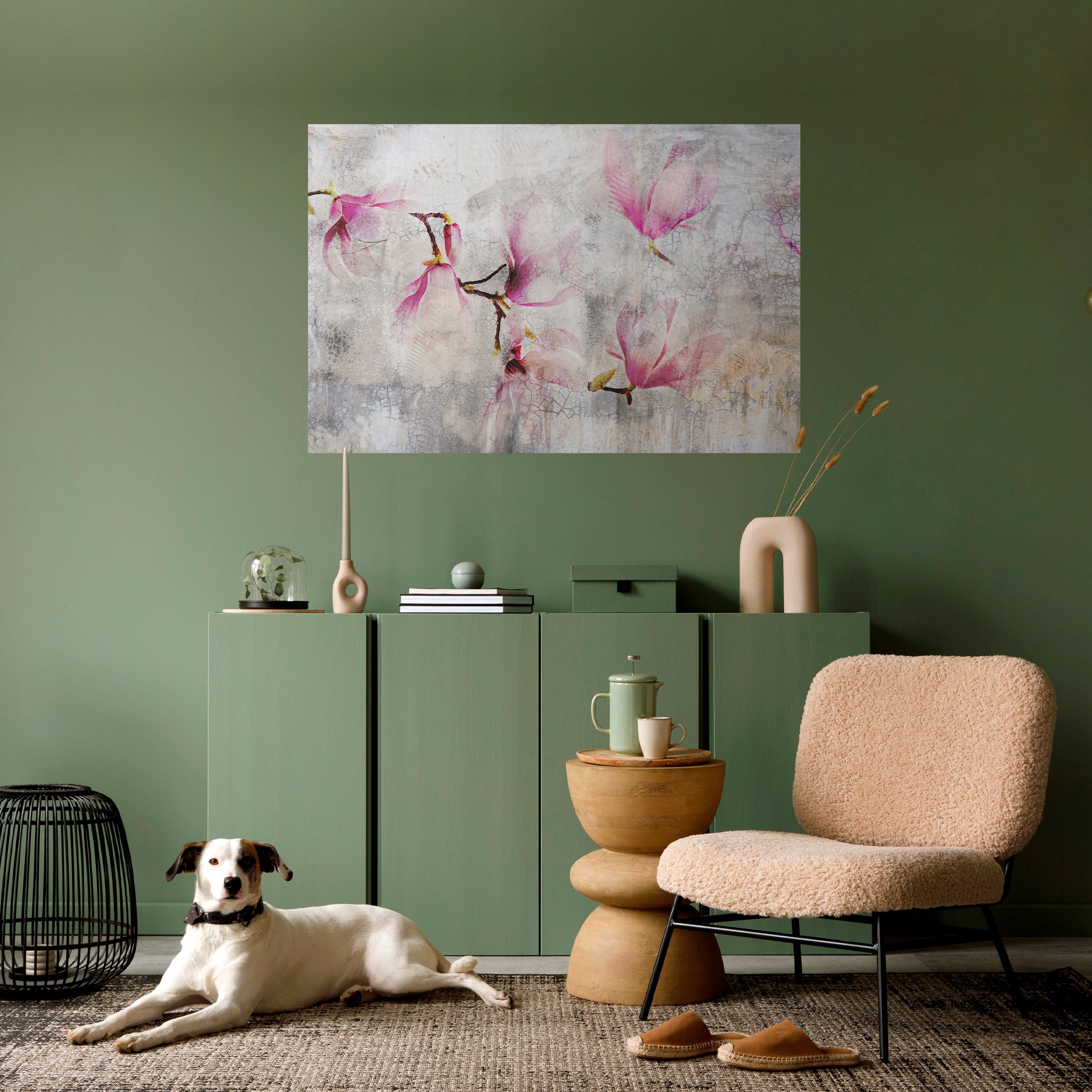 Erstaunliches horizontales Poster „MAGNOLIA“ zum Abziehen und Aufkleben