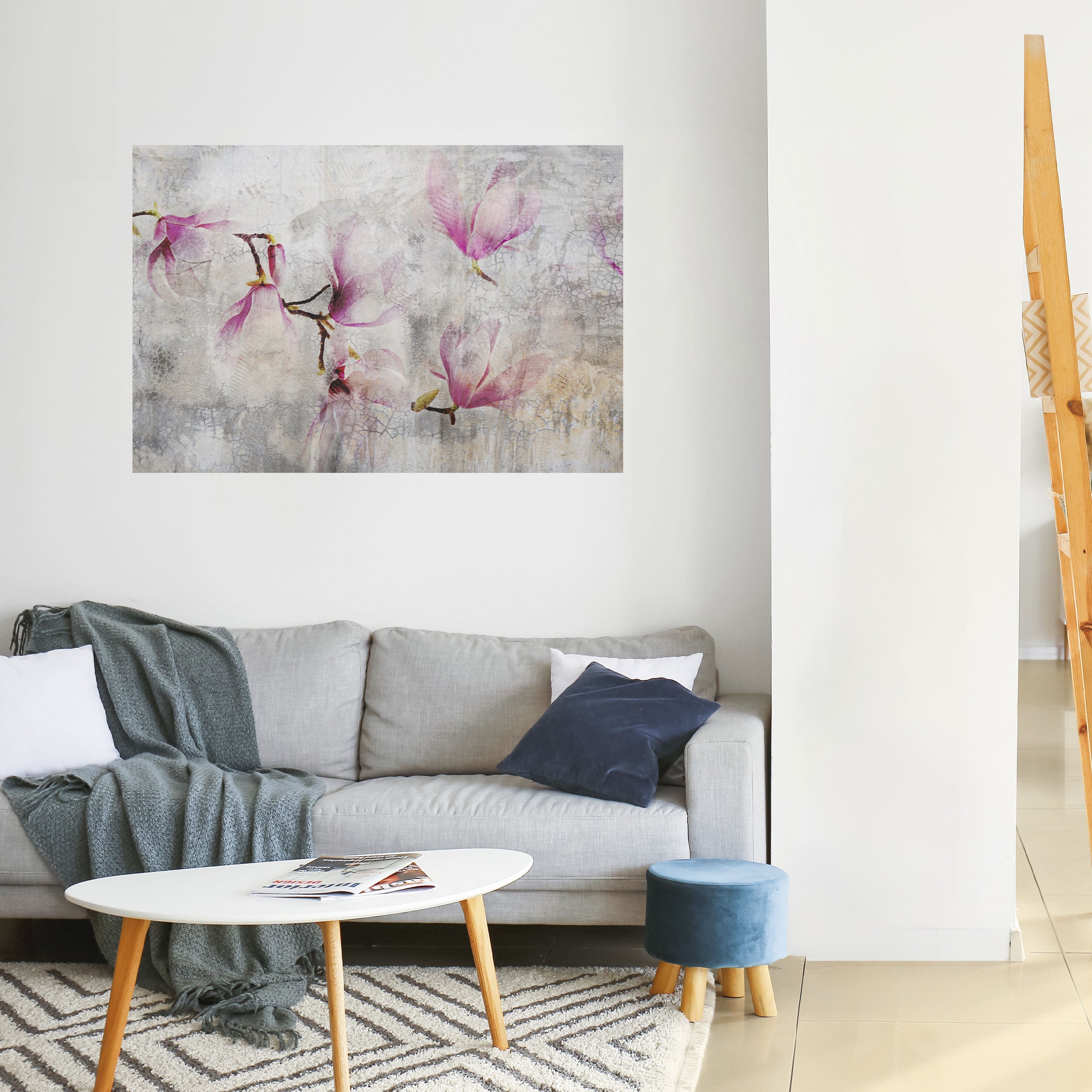 Erstaunliches horizontales Poster „MAGNOLIA“ zum Abziehen und Aufkleben