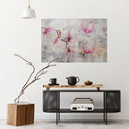 ASTONISHING MAGNOLIA Selbstklebendes Horizontal-Poster
