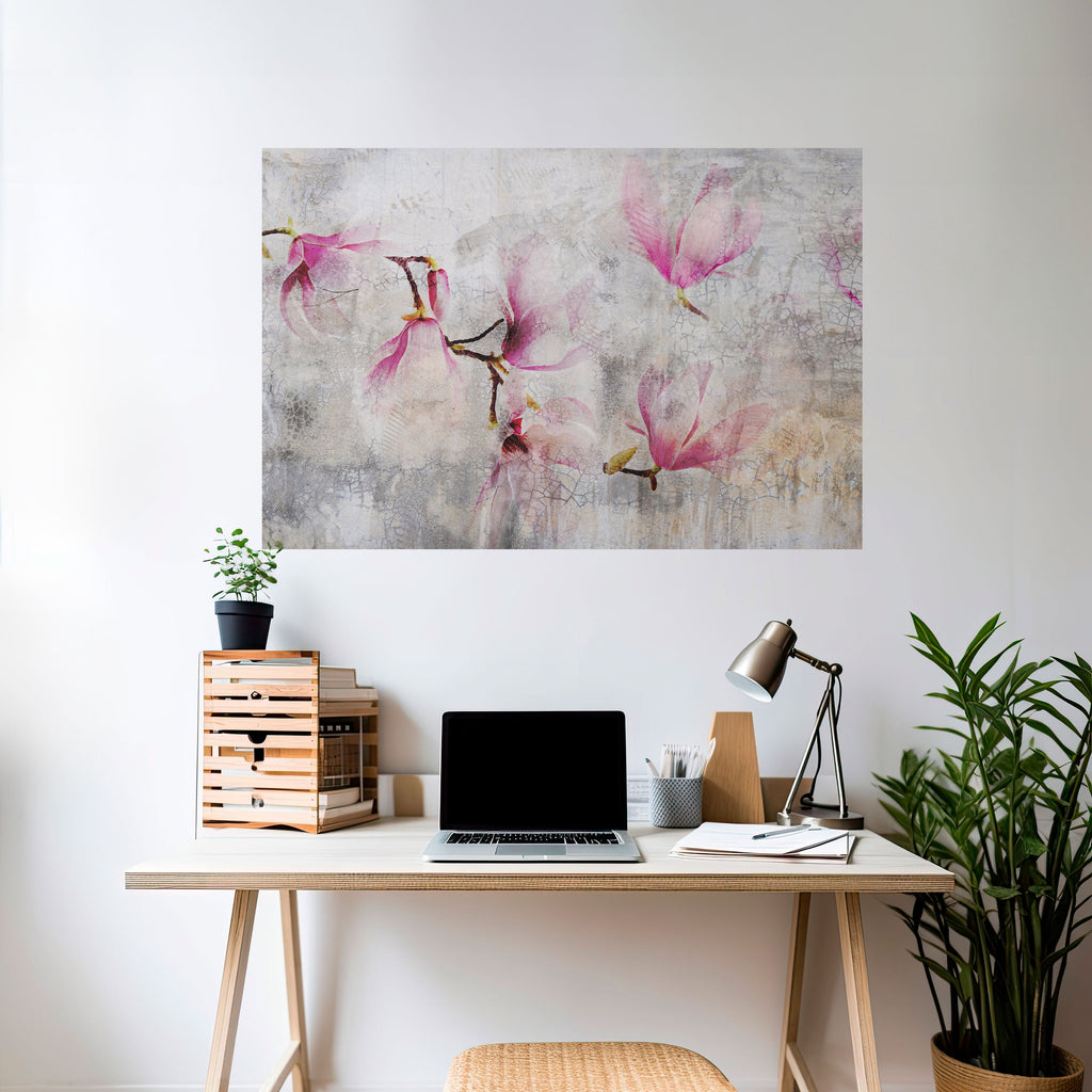 Erstaunliches horizontales Poster „MAGNOLIA“ zum Abziehen und Aufkleben