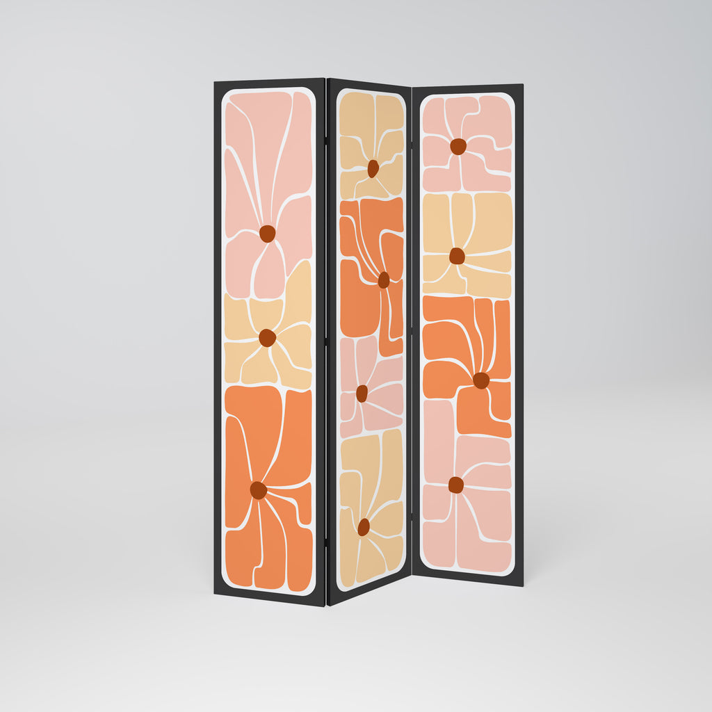 FINE CURRENTS 3-teiliger Paravent