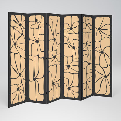 TRANQUIL CURRENTS 6-Panel Room Divider