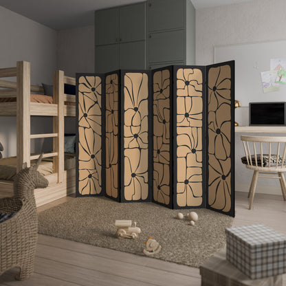 TRANQUIL CURRENTS 6-Panel Room Divider