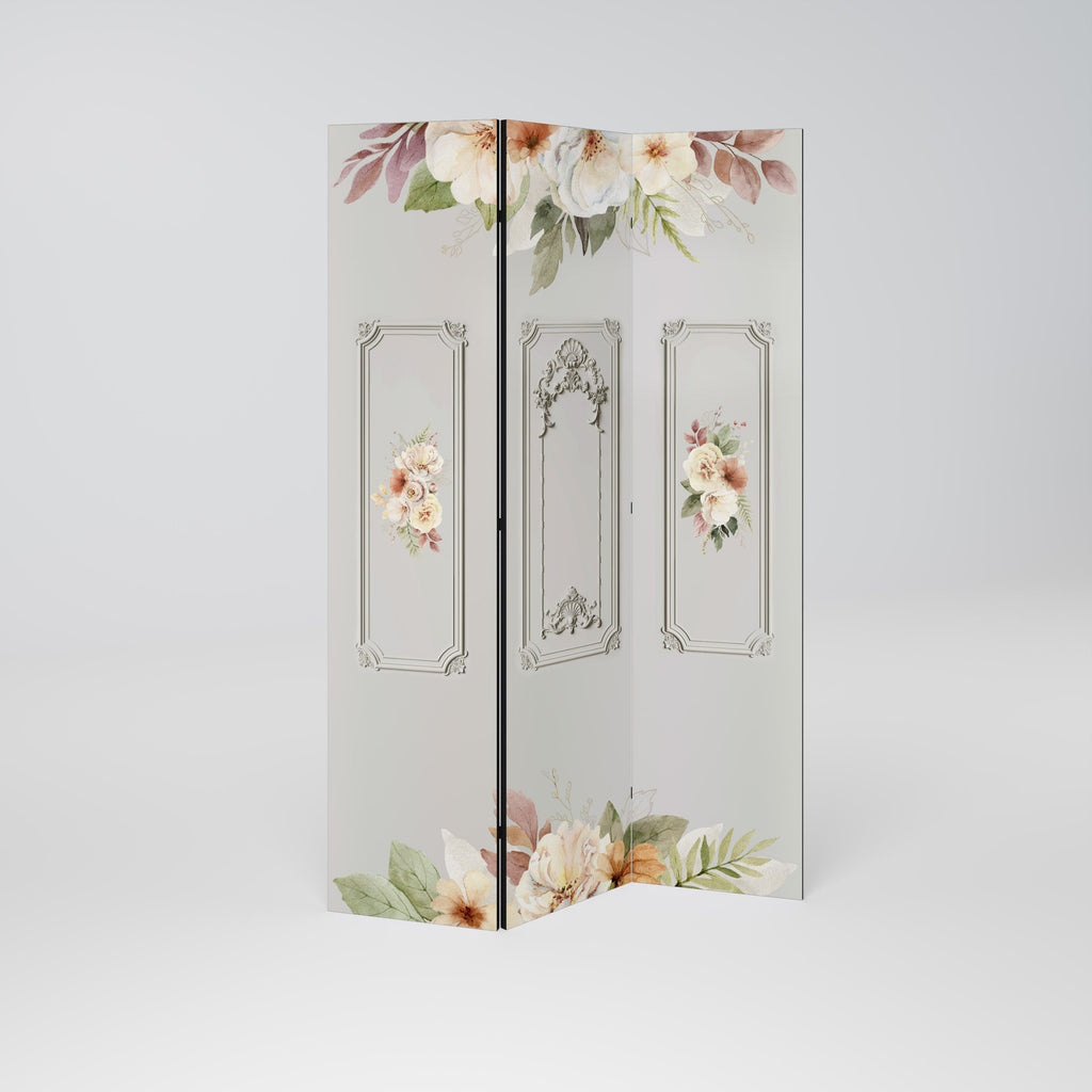 ELEGANT SHIELD Dekorativer 3-teiliger Raumteiler